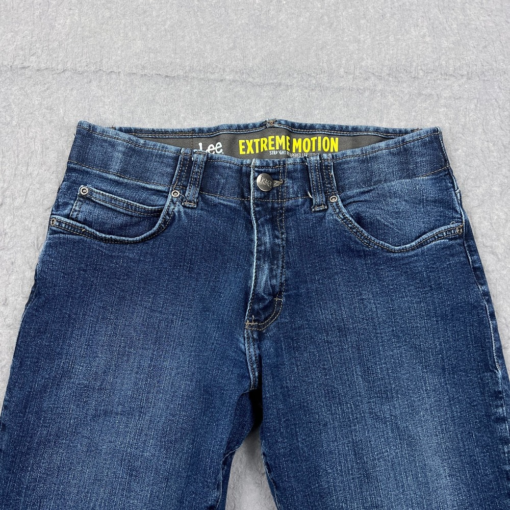 Lee Men's Slim Straight Jeans - Dark Blue
